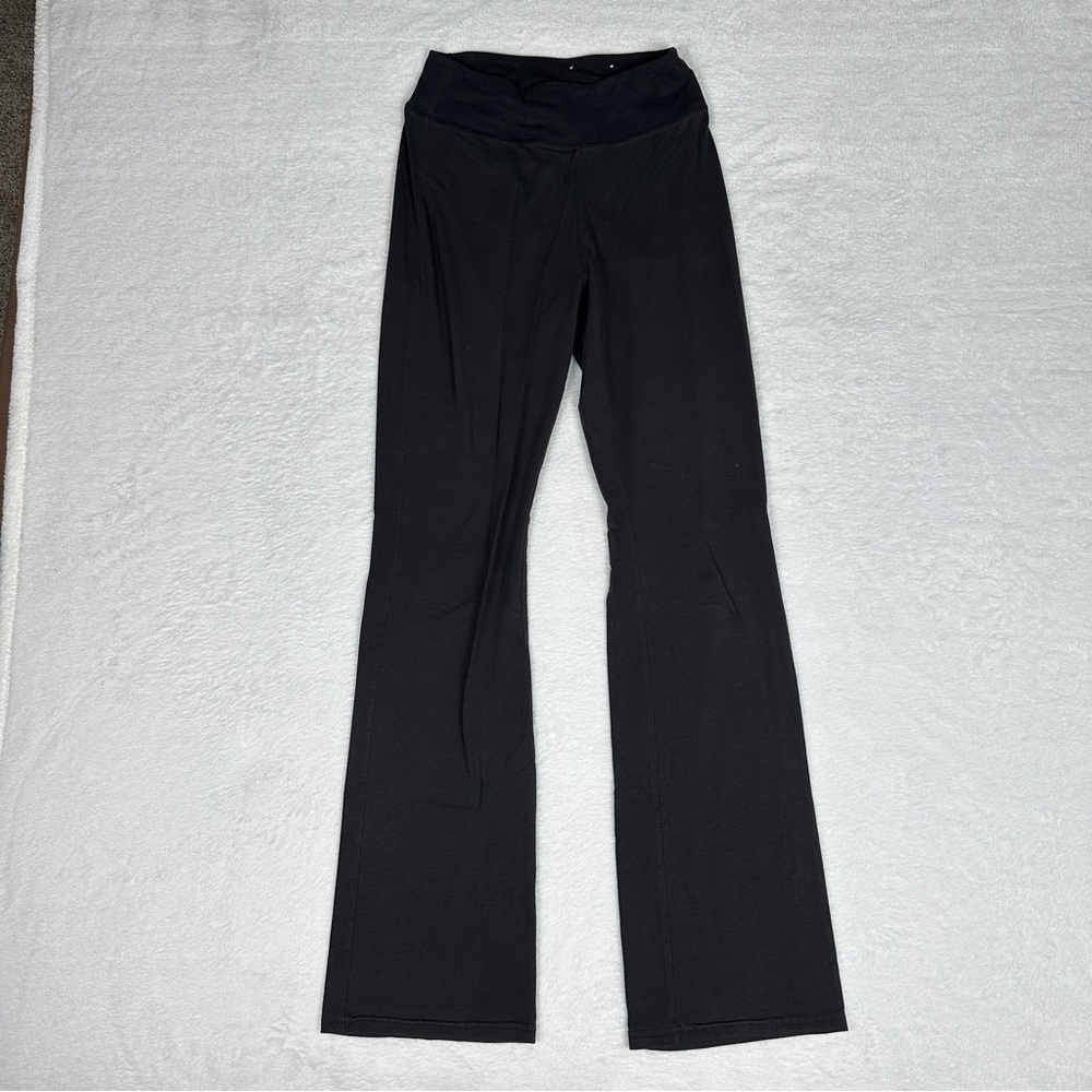 Black Flared Yoga Pants